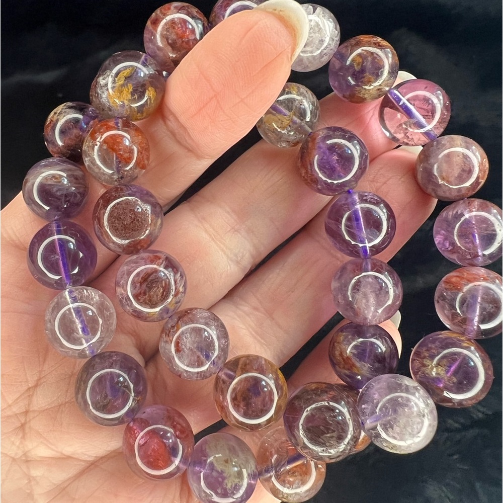 Elegant SUPER 7  Beaded Bracelet